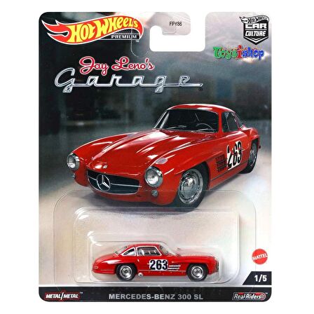 Hot Wheels Jay Leno's Garage - Beşli Araç Seti