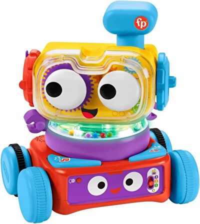 Fisher Price 4'ü 1 Arada Eğlenceli Robot (Türkçe-İ