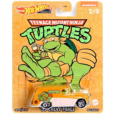 Hot Wheels Ninja Turtles Premium Arabalar 55 Chevy Panel