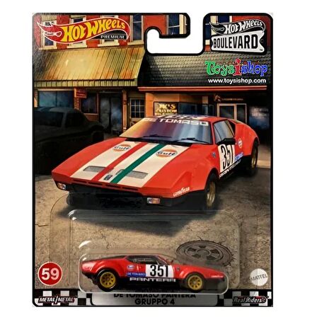 Hot Wheels Boulevard Set 4 - De Tomaso Pantera Gruppo 4