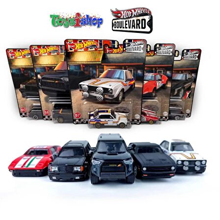 Hot Wheels Boulevard Set 4 - De Tomaso Pantera Gruppo 4