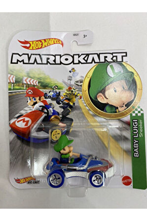 GBG25 Mario Kart Karakter Araçlar - Baby Luigi Sneeker HDB28