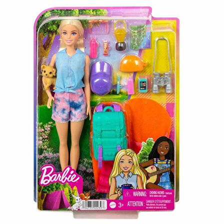 MATTEL Barbie Kampa Gidiyor Oyun Set HDF73 Lisanslı Ürün