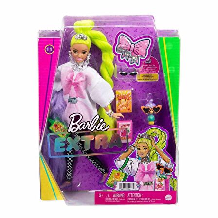 Barbie Extra Neon Saçlı Bebek