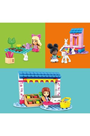 Mega Bloks Barbie Market Seti