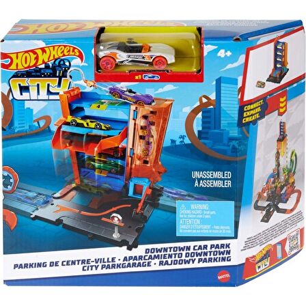 HotWheels Şehir Hayatı - Şehir Otoparkı HDR24 HDR28 Lisanslı Ürün