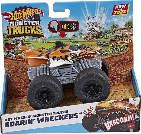 Hot Wheels Monster Trucks 1:43 Kükreyen Arabalar H