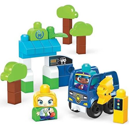 HDX90 Mega Bloks, Doğa Dostu Otobüs Seti, 36 Parça, +1 Yaş