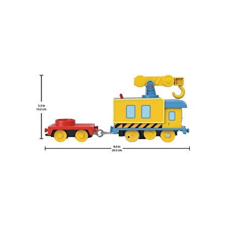 Thomas Motorlu Büyük Tekerler HFX92 HDY71 Lisanslı Ürün