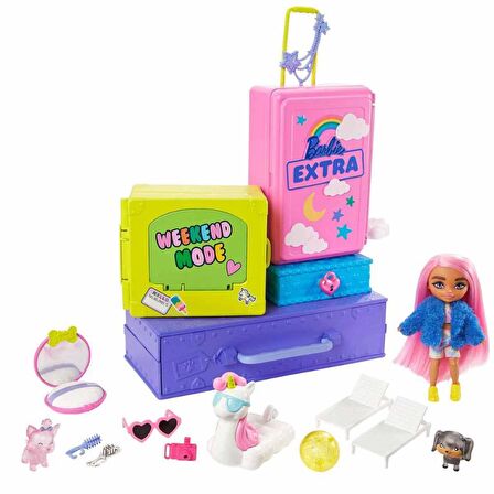 Barbie Extra Mini ve Hayvan Dostları'nın Seyahat M