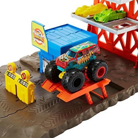 Hot Wheels Monster Trucks Patlama İstasyonu Oyun S