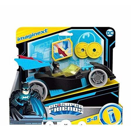 Imaginext Bat-Tech Yarış Batmobil Araç M5649 Lisanslı Ürün