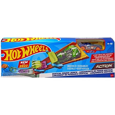 Hot Wheels Action Vertical Power Launch Track Set