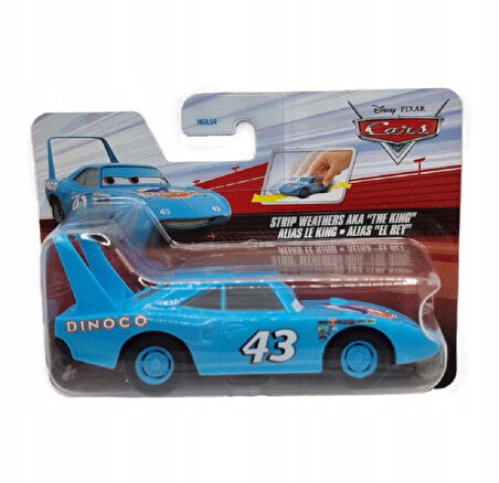 Mattel Cars Çek-Bırak Araba KİNG HGL51-HGL54