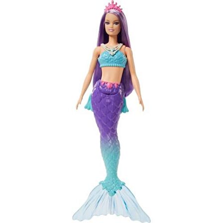 Barbie Dreamtopia Denizkızı -Mor HGR10 HGR08 Lisanslı Ürün