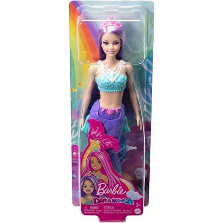 Barbie Dreamtopia Denizkızı -Mor HGR10 HGR08 Lisanslı Ürün