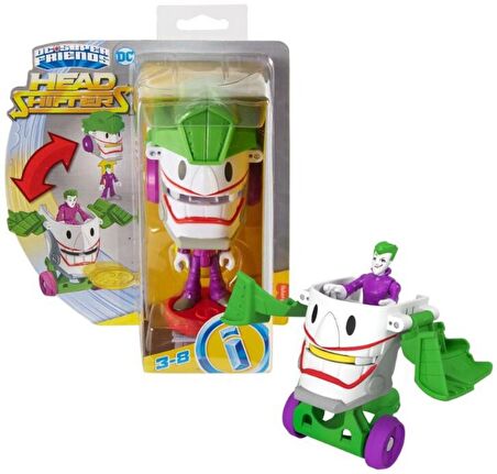 Imaginext DC Super Friends Head Shifters Koleksiyonu HGX92 Joker