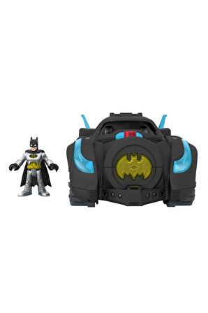 HGX96 Imaginext - Işıklı Ve Sesli Batmobil, DC Super Friends