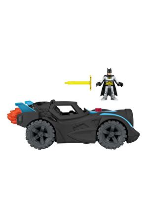 HGX96 Imaginext - Işıklı Ve Sesli Batmobil, DC Super Friends