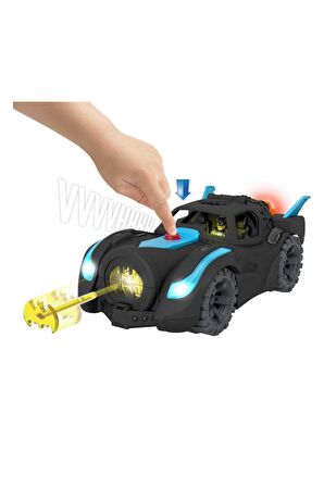 HGX96 Imaginext - Işıklı Ve Sesli Batmobil, DC Super Friends