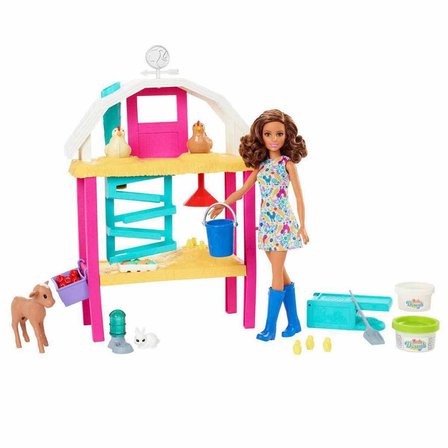 Barbie Eğlenceli Çiftlik Hayatı Oyun Seti Hgy88 Lisanslı Ürün