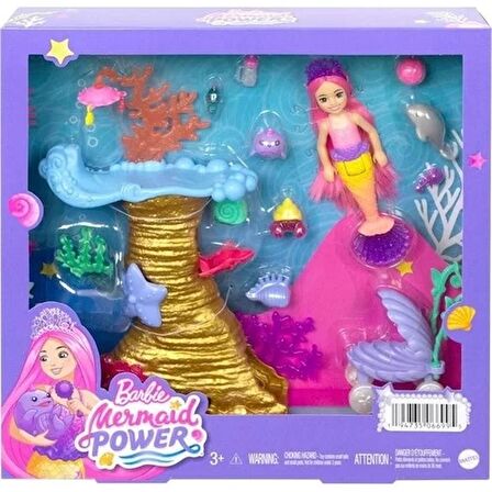 Barbie Deniz Hayvanları Oyun Seti