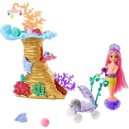 Barbie Deniz Hayvanları Oyun Seti