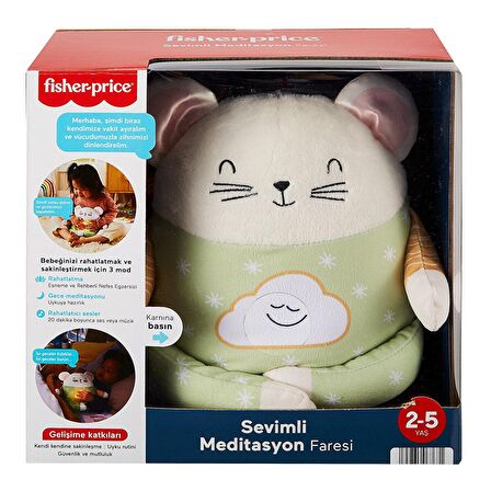 Fisher Price Sevimli Meditasyon Faresi HHH49 Lisanslı Ürün