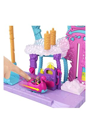 HHJ05 Polly Pocket Flamingo Araba Su Eğlencesi Seti