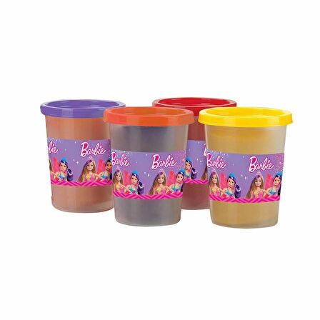 HHJ32 Barbie Simli Oyun Hamuru 4X100 Gr