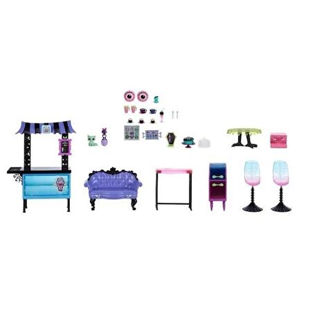 Monster High Coffin Bean Restoran Oyun Seti HHK65