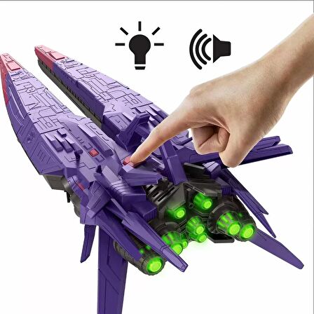 Lightyear Zurg's Mothership Ana Savaş Uçağı HHM23 Lİsanslı Ürün