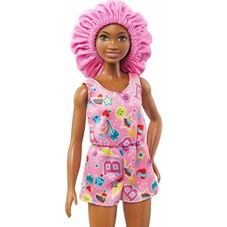 Barbie Brooklyn Eğlenceli Saçlar Oyun Seti HHM39 Lisanslı Ürün