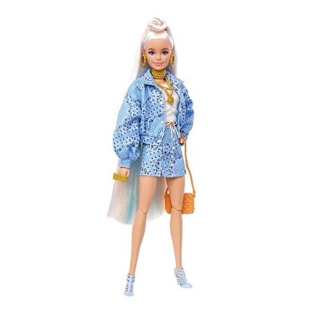 Barbie Extra Mavi Takımlı Bebek HHN08