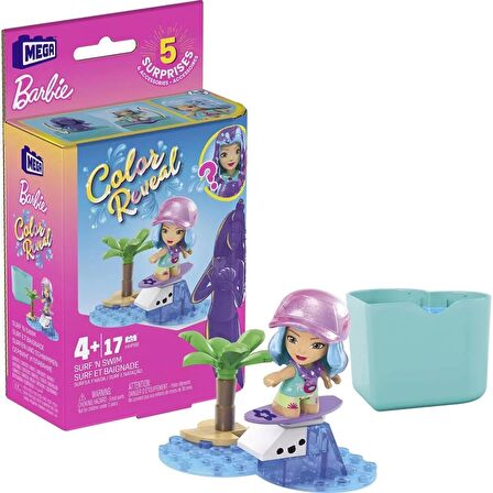 MEGA Barbie Color Reveal Mini Bebekler HHP85-HHP86