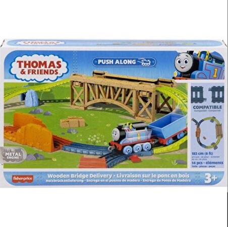 Thomas&Friends Thomas Sür Bırak Tren Seti HHV79 Lisanslı Ürün