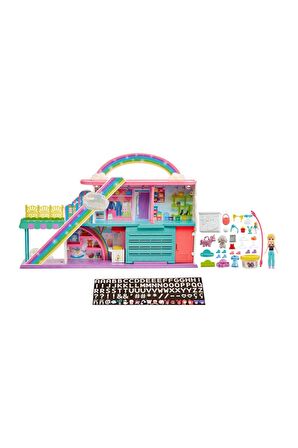 HHX78 Polly Pocket Gökkuşağı Alışveriş Merkezi Oyun Seti