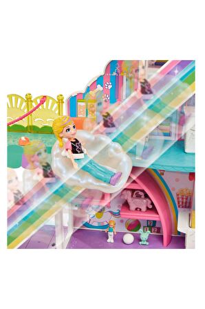 HHX78 Polly Pocket Gökkuşağı Alışveriş Merkezi Oyun Seti