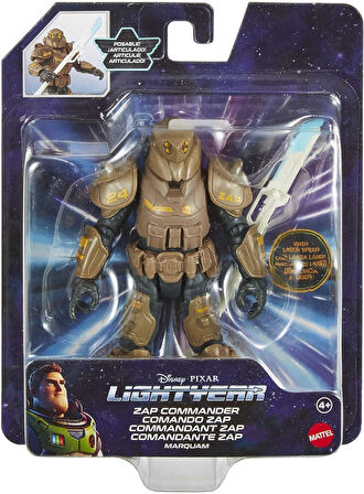 Lightyear Ana Figürler Serisi Zap Commander HJK09 HHJ78