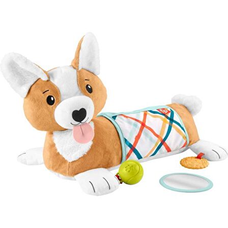 Fisher-Price 3'ü 1 Arada Köpekçik Uzanma Yastığı HJW10 Lisanslı Ürün