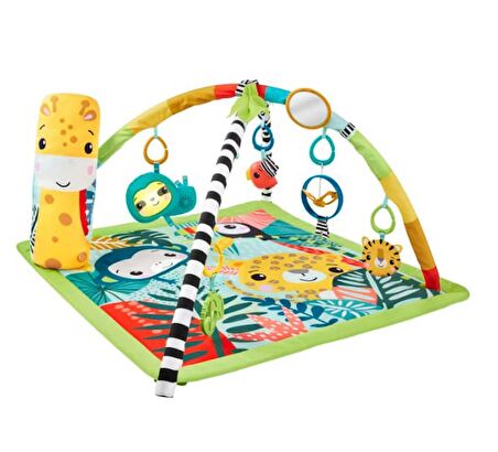 Fisher Price HJW08 3'ü 1Arada Yağmur Ormanı Jimnastik Merkezi