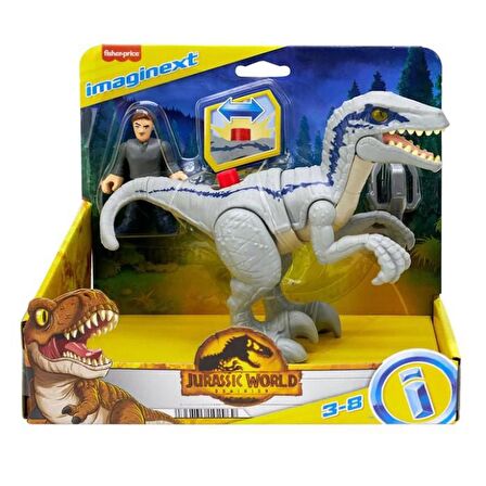 Imaginext Jurassic World Breakout Blue GVV65 HKG15 Lisanslı Ürün