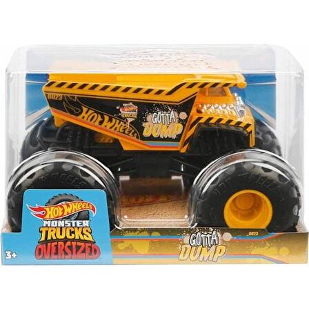 Hot Wheels Monster Trucks 1:24 Gotta Dump Lisanslı Ürün