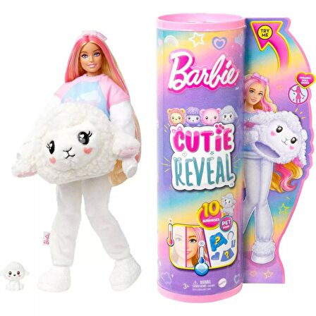 Barbie Cutie Reveal Cozy Cute Tees Serisi Kuzu Bebek