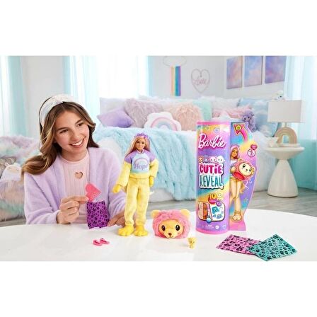 Barbie Cutie Reveal Cozy Cute Tees Serisi Aslan Bebek