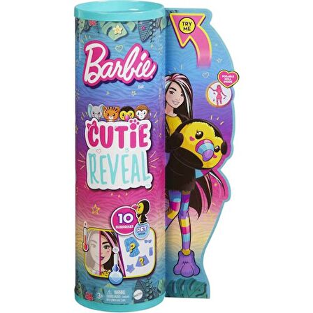 Barbie Cutie Reveal Tropikal Orman Serisi Tukan HKP97 HKR00