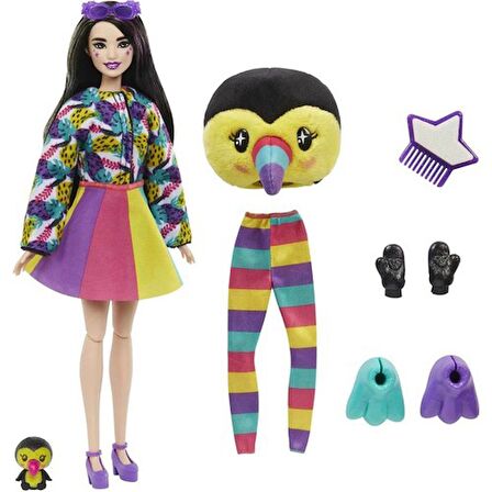 Barbie Cutie Reveal Tropikal Orman Serisi Tukan HKP97 HKR00