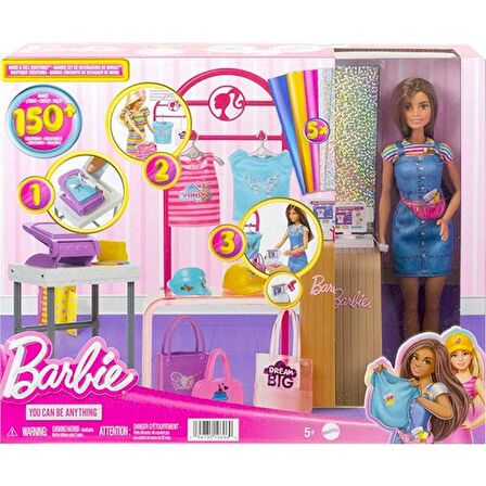 Barbie'nin Tasarım Butiği HKT78 Lisanslı Ürün