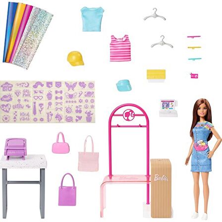 Barbie'nin Tasarım Butiği HKT78 Lisanslı Ürün