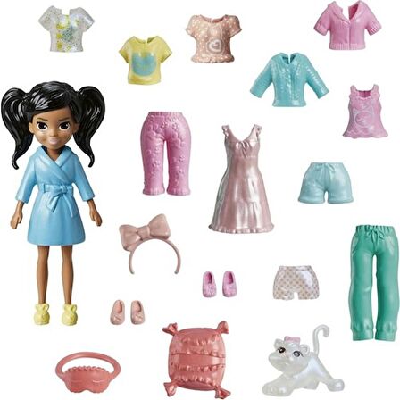 Polly Pocket Farklı Kombin Eğlencesi HKV88 HKV92 Lisanslı Ürün